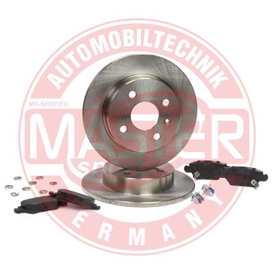 Master-sport Germany Bremsensatz, Scheibenbremse [Hersteller-Nr. 201002511] für Vauxhall, Opel