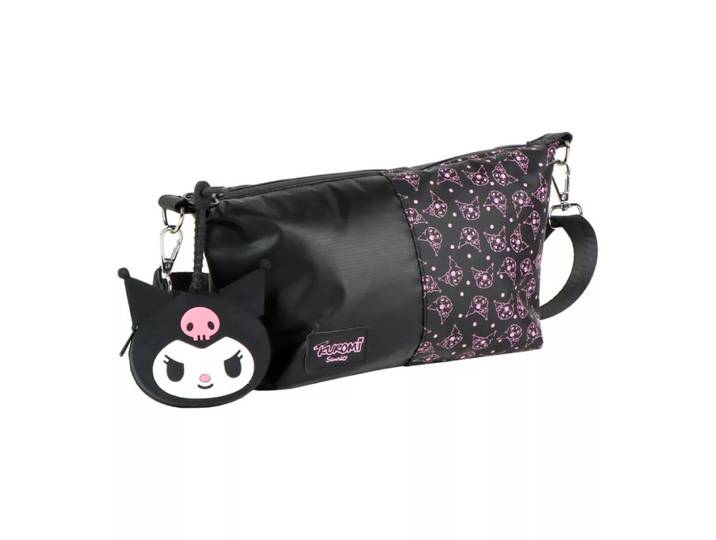 Hello Kitty schoudertas Black Kuromi wallet 27 x 17 cm