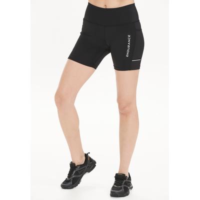 Lauftights ENDURANCE "Energy", Damen, Gr. 34, EURO-Größen, schwarz, 81% Polyester, 19% Elasthan, unifarben, Hosen, mit QUICK DRY-Technologie