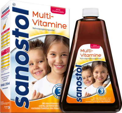 DR. KADE Pharmazeutische Fabrik GmbH SANOSTOL ohne Zuckerzusatz Saft 230 ml 02471063