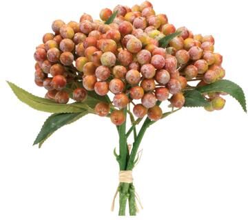 Orange Berry Bundle (Set of 2) by Melrose in Orange Pink Green