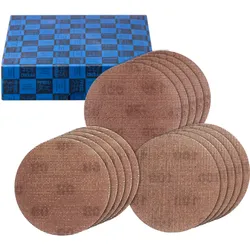 PFERD TOOLS Netz-Klettscheiben Set Grob 15-tlg. 150 A80,100,120 staubarm mit Exzenterschleifer - 45098042