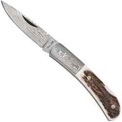 Haller, Mehrzweckmesser, Damast-Taschenmesser (6 cm)