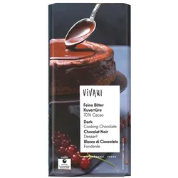 Feine Bitter Kuvertüre - 70% Cacao 150g