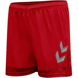 hummel LEAD Damen Polyester Shorts true red XS