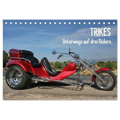 Trikes - Unterwegs auf drei Rädern (Tischkalender 2027 DIN A5 quer), CALVENDO Monatskalender