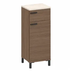 Tchibo - Badschrank »Ston« - 40,3x35x103,7cm - schwarz -