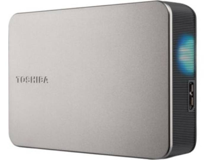 Toshiba - Disque Dur Externe 4 To Canvio Flex Silver Usbc A