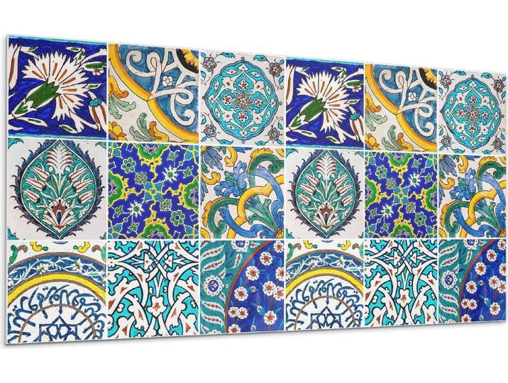 Keramikmuster Im Mosaik – Selbstklebende Fliesen – Wandverkleidung – Wandpaneel – PVC Fliesen – Vinylflisen – PCV Flisen – Selbstklebend – Wanddeko – 120 x 60 cm