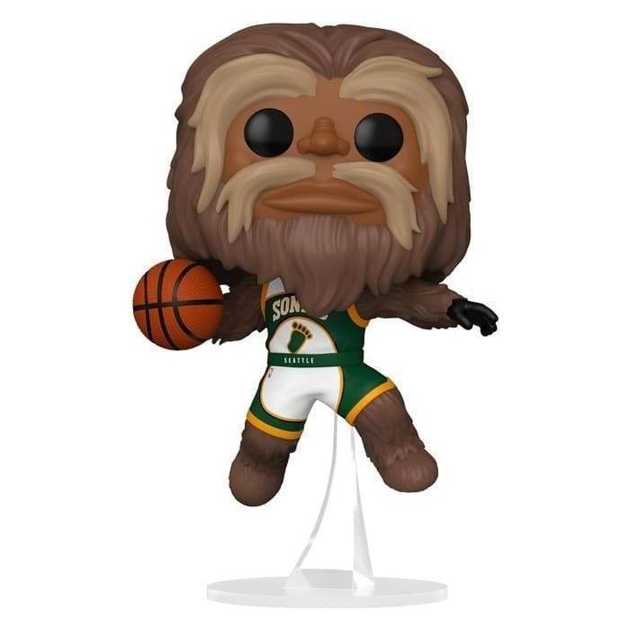 Funko NBA Legends POP! Sports Vinyl Figur Mascots Sonics- Sasquatch 9 cm (63997)