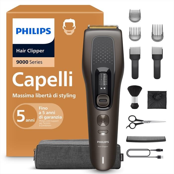 Philips Regolacapelli Hc9722/15-marrone