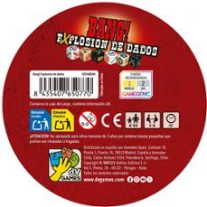 Asmodee Bang! Explosión de dados