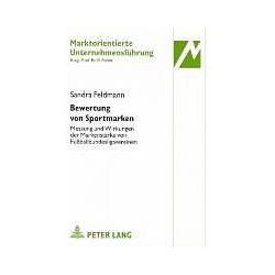 Peter Lang Bewertung von Sportmarken (Deutsch, Sandra Feldmann) (7213664)