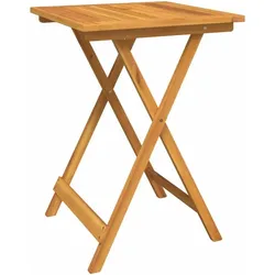 vidaXL, Gartentisch + Balkontisch, Pahona (Quadratischer Tisch) (55 x 55 x 74 cm)