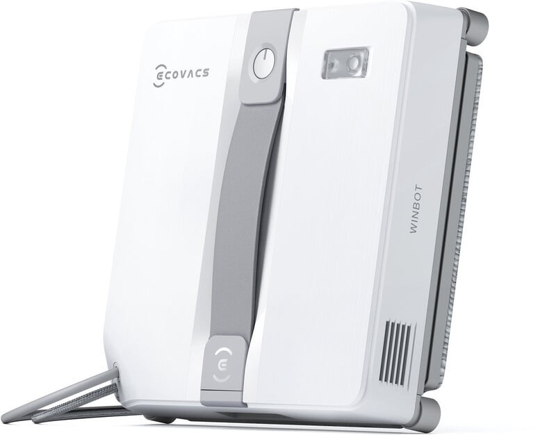 Ecovacs Winbot Mini robotreiniger voor smalle ramen, grijs