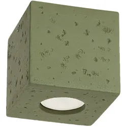 Sollux Plafond QUAD beton olivgrün SL.1845