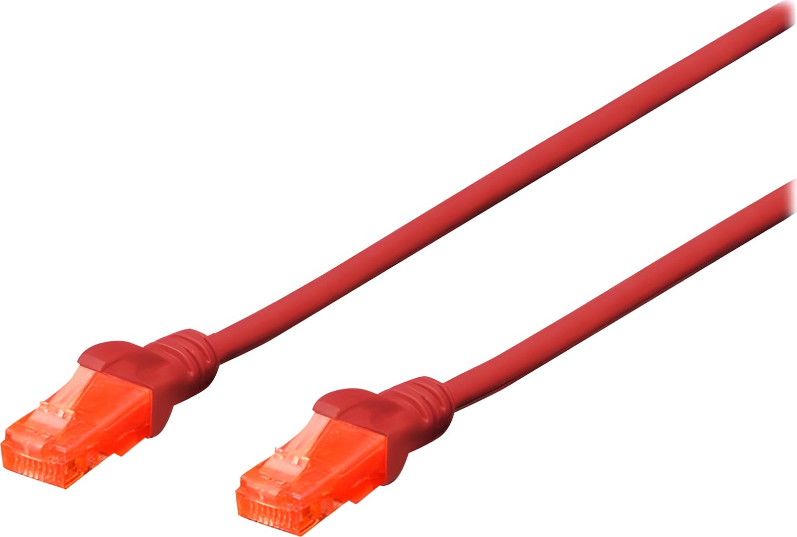 Digitus Patchkabel RJ45 U-UTP Cat6 2,00 m rood LSZH
