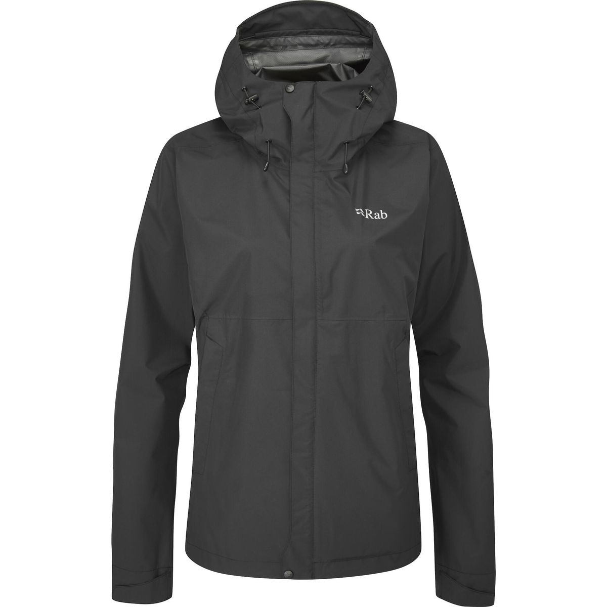 Rab Downpour Eco Jacket Wmns black (BL) 06 QWG-83-BL-06