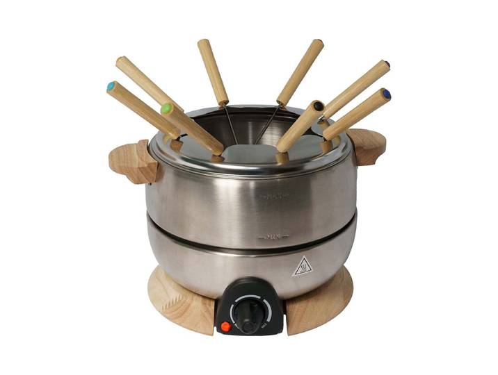 Ohmex FND-2424 Fondue Set Edelstahl