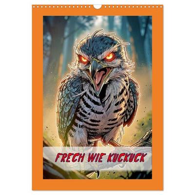 Frech wie Kuckuck (Wandkalender 2027 DIN A3 hoch), CALVENDO Monatskalender