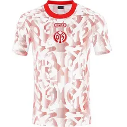 JAKO Unisex Mainz 05 Warm-Up T-Shirt 26/27, Größe 4XL in Weiß Weiß