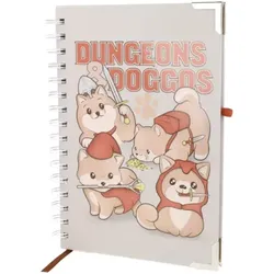 Crit Stones Dungeons & Doggos Deluxe Notebook
