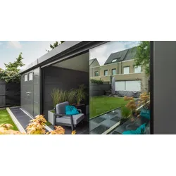 Telluria Glasschiebewände für Pavillon Singolo 4836