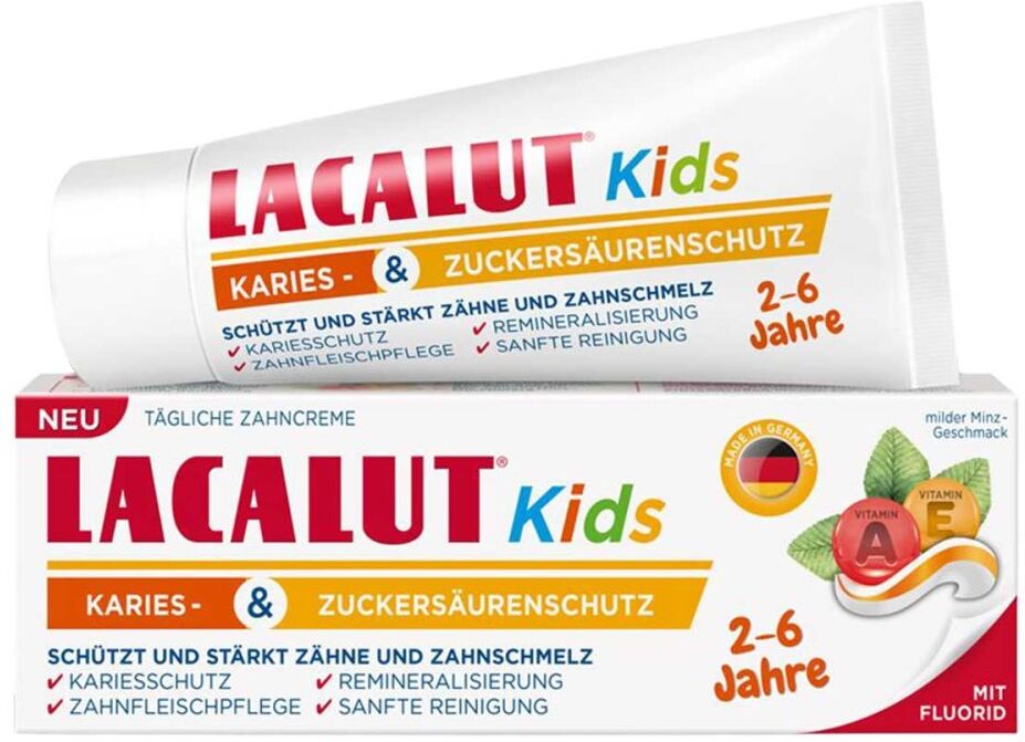 Lacalut Kids Karies & Zuckersäurenschutz 2-6 Jahre