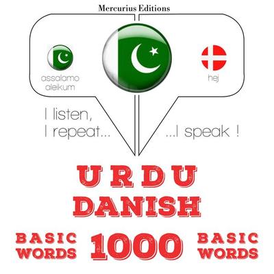 1000 essential words in Danish - JM Gardner, Audio, 9782821148321