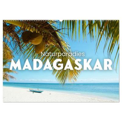 Naturparadies Madagaskar (Wandkalender 2027 DIN A2 quer), CALVENDO Monatskalender