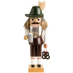 KWO Erzgebirge Nussknacker Bayer Höhe 28 cm