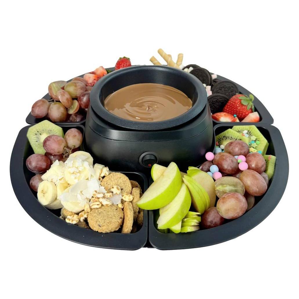 Silva Homeline SF 430 426036 Schoko-Fondue Schwarz (Schokoladenfondue) (426036)