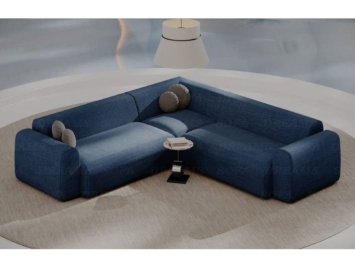 Ecksofa Cortegada L-Form aus Stoff