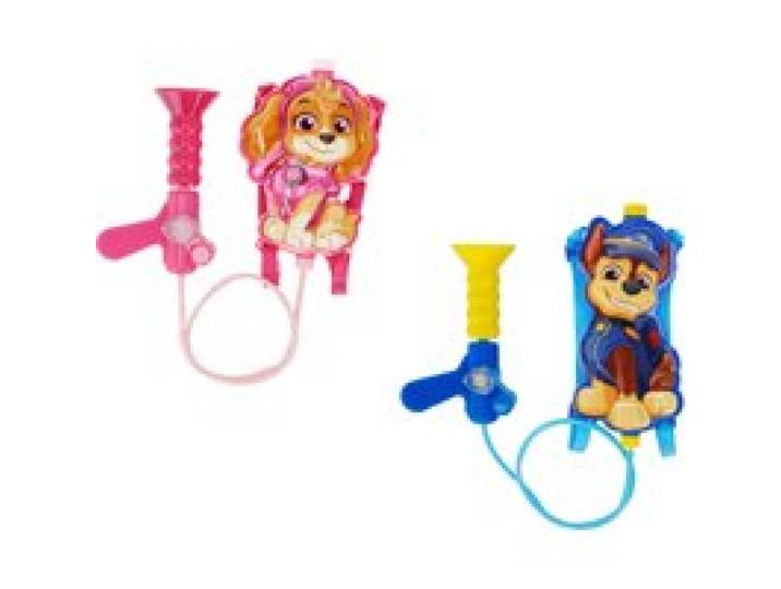 LUPILU® Pistolet à eau avec réservoir à dos »Paw Patrol«