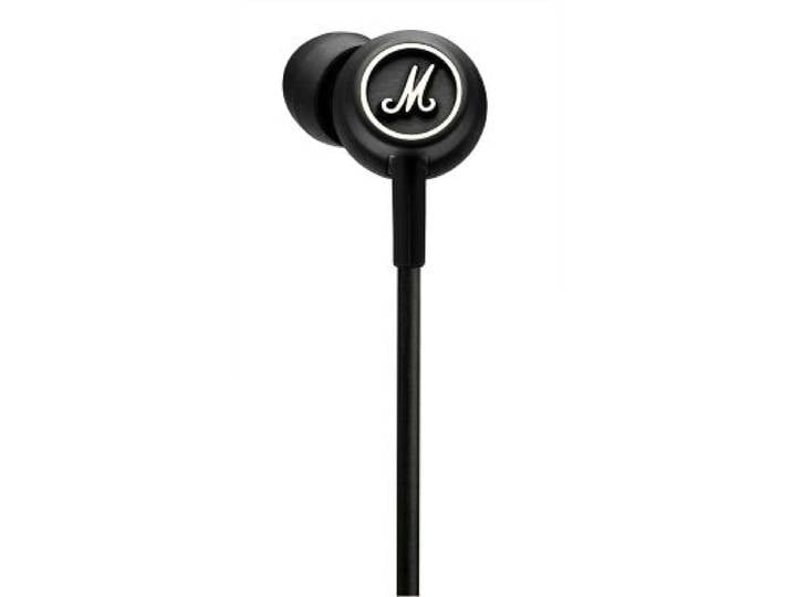 Marshall - Ecouteurs Mode Noirs - Filaires, Intra-Auriculaires, Jack 3.5 Mm