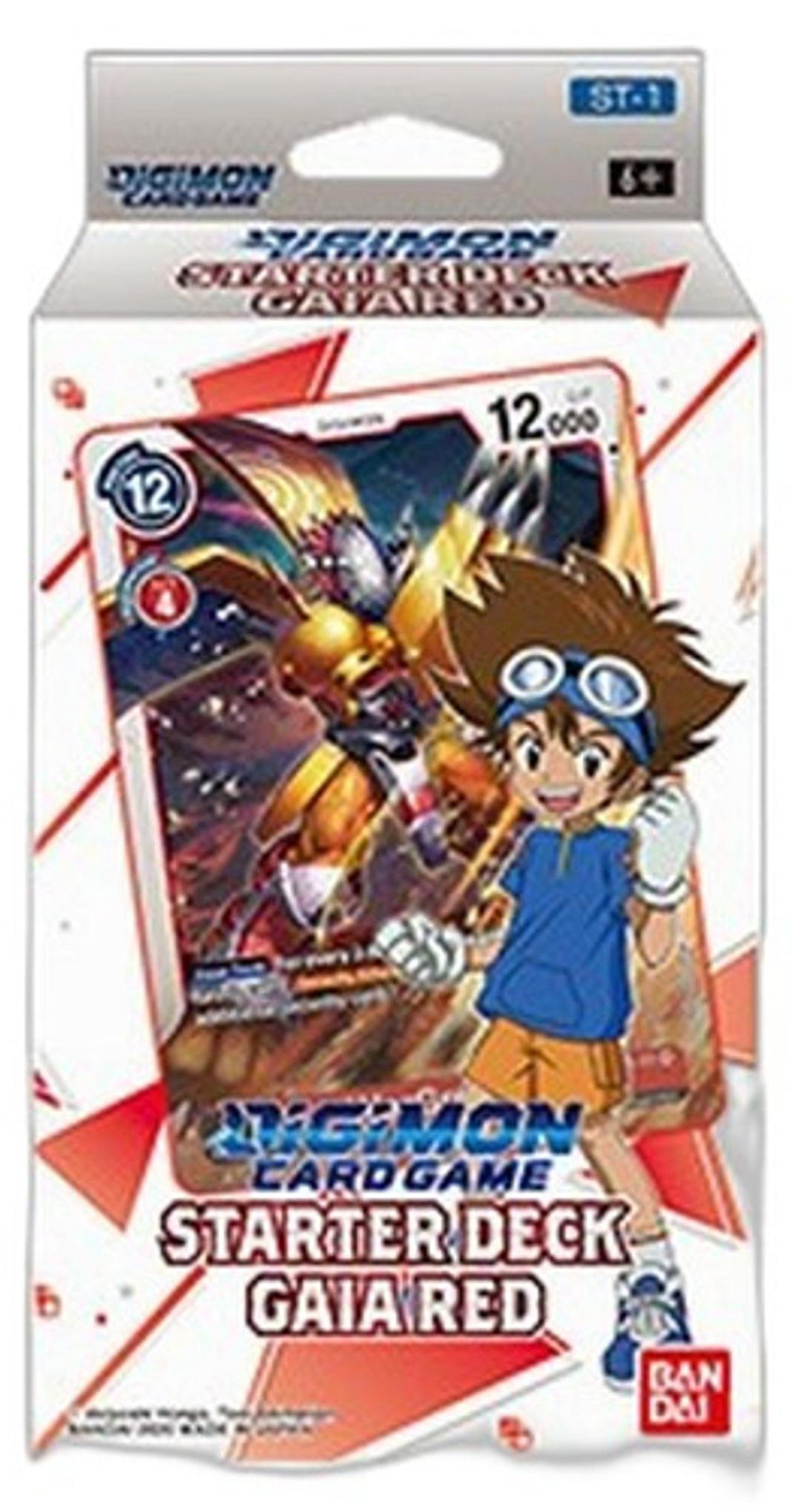 Bandai Digimon Starter Deck Gaia Red