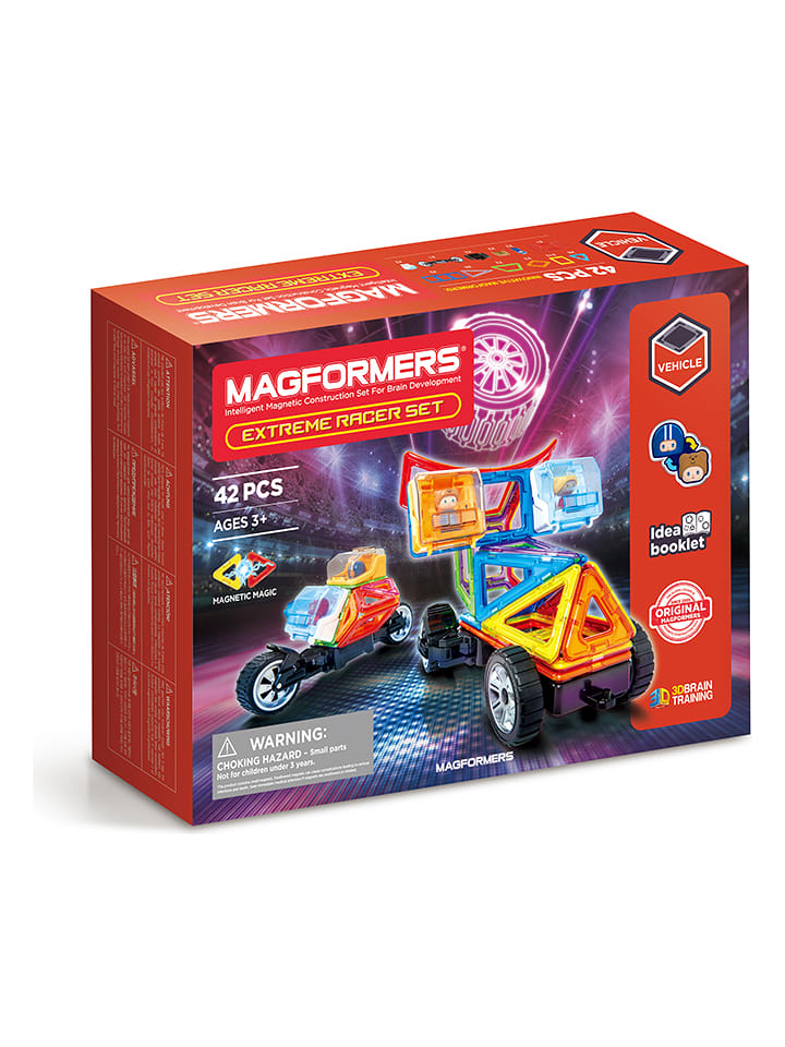 MAGFORMERS 42tlg. Magnetspielset "Extreme Racer" - ab 3 Jahren - onesize