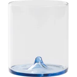 Discobolo Glas 345 ml, blau