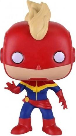 Funko Pop Culture Marvel Comics Captain Marvel Gemaskerd Vinyl Figuur