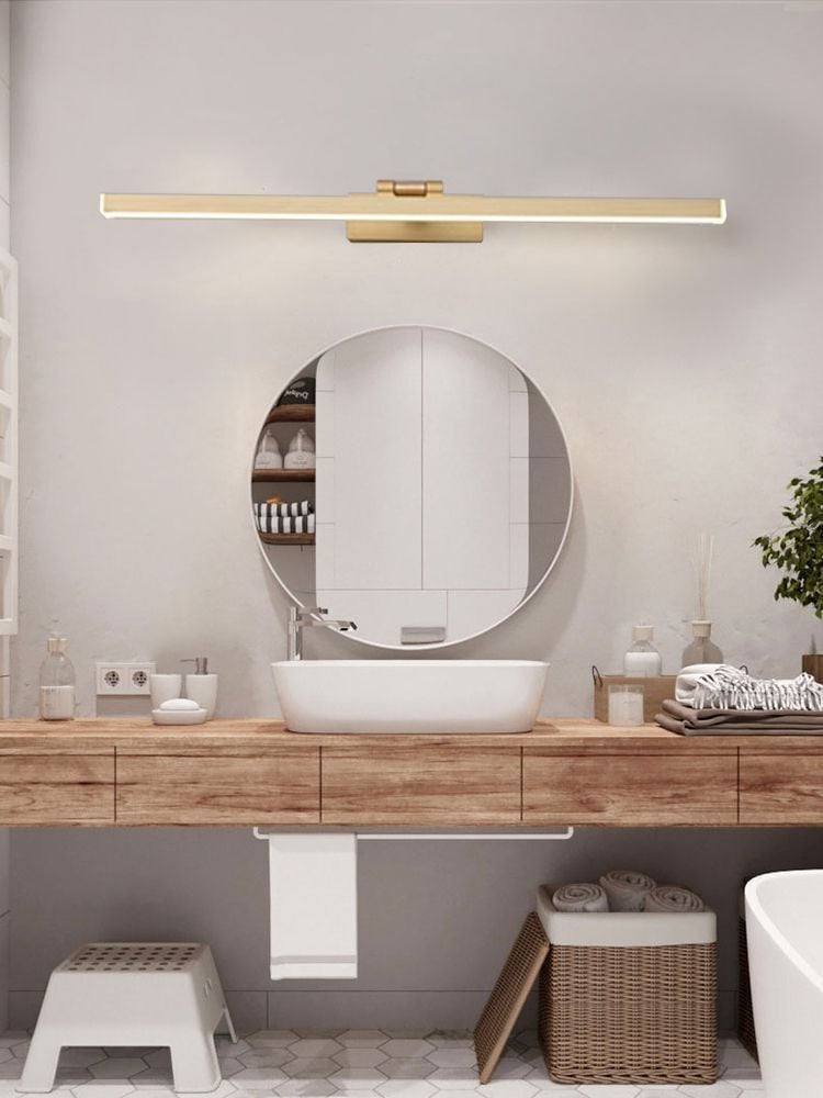 Toolight Led Wandlamp Goud 60cm APP834-1W