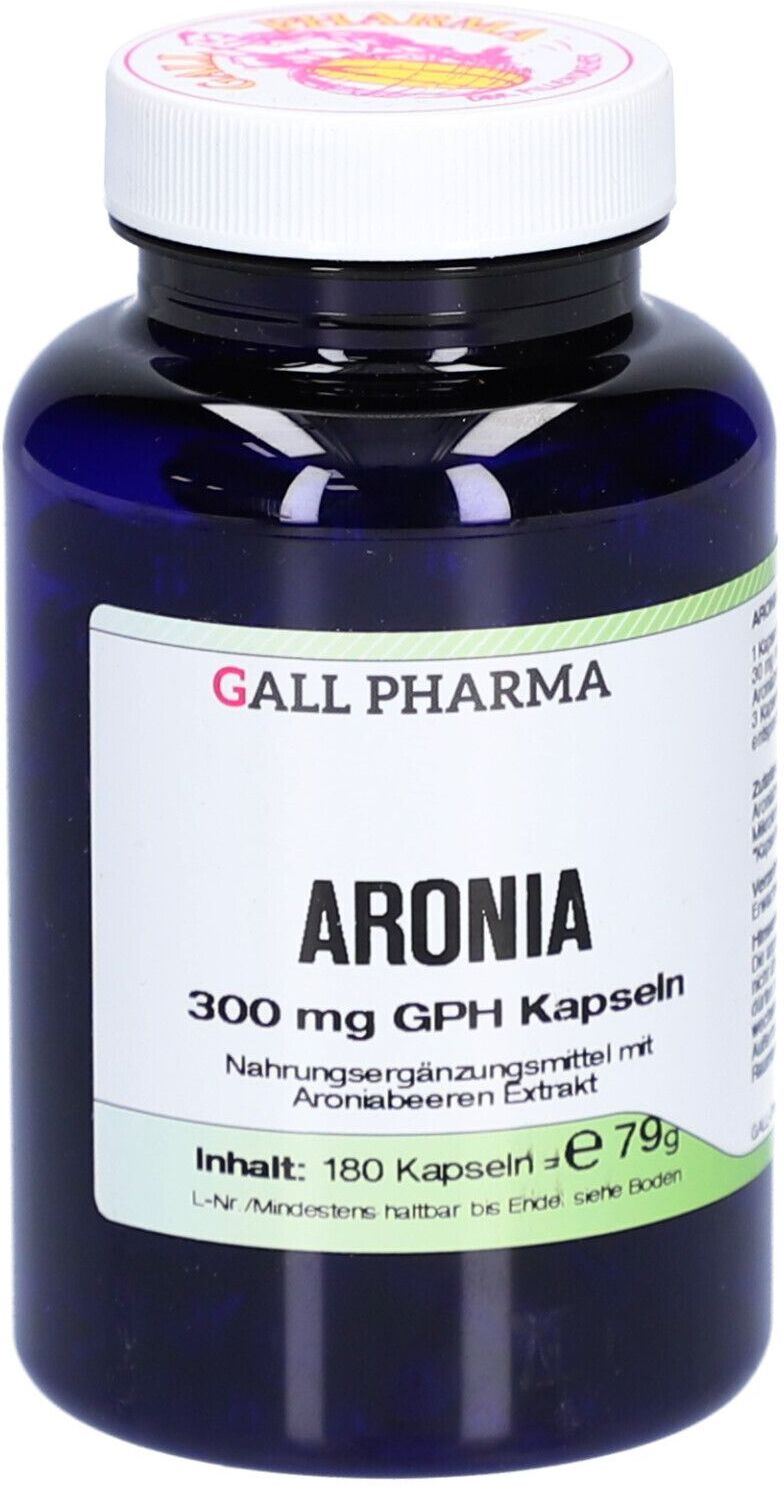 GALL PHARMA Aronia 300 mg GPH Kapseln 180 St