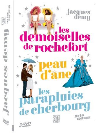 Jacques Demy - Coffret demy : les parapluies de cherbourg ; peau d'ane ; les demoiselles de rochefort [FR Import] - Preis vom 09.10.2026 07:28:09 h