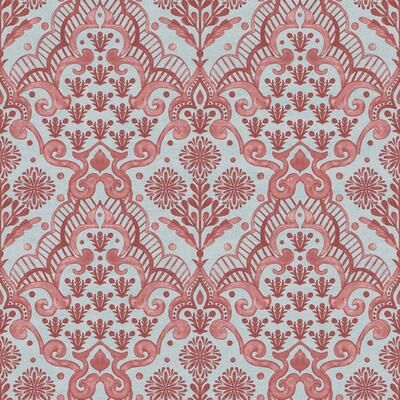 NuWallpaper Brownstone Boys Brownstone Blooms Brick and Sky Peel and Stick Wallpaper - N/A