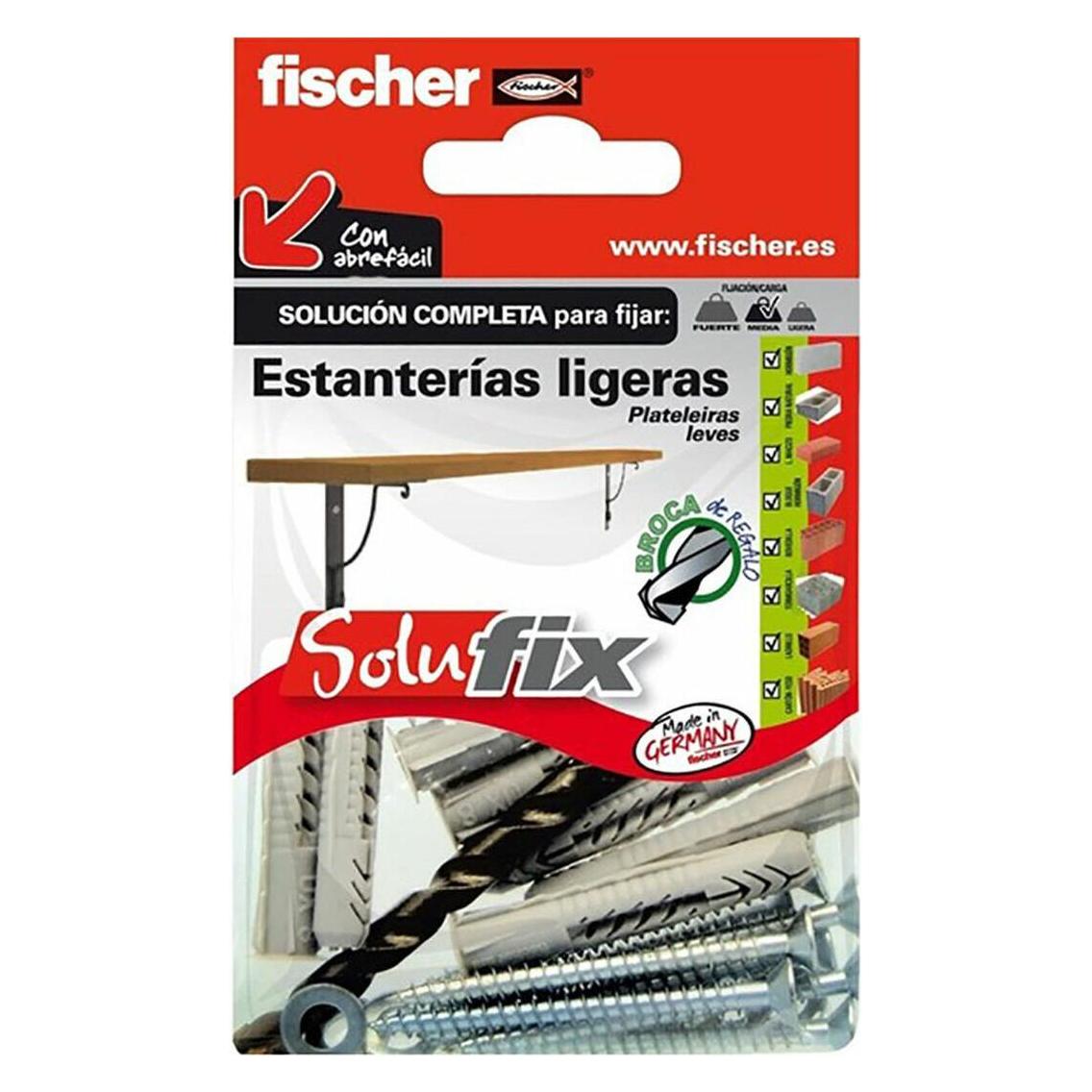 Fischer Befestigungsbausatz Solufix 502685 Regale 37 Stücke (37 Stk.) (45265056)