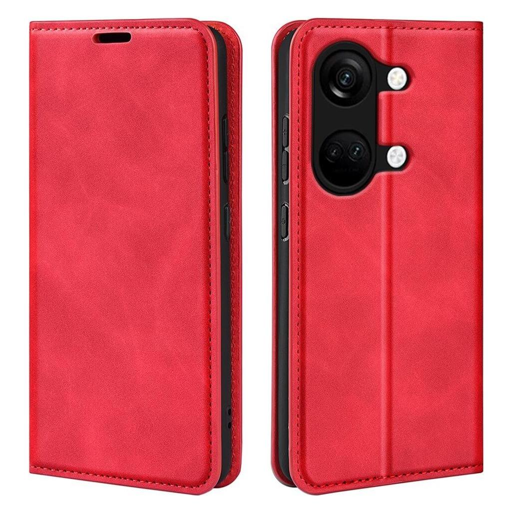 Cover-Discount OnePlus Nord 3 - Stand Flip Case Hülle rot (OnePlus Nord 3) (660150699E)