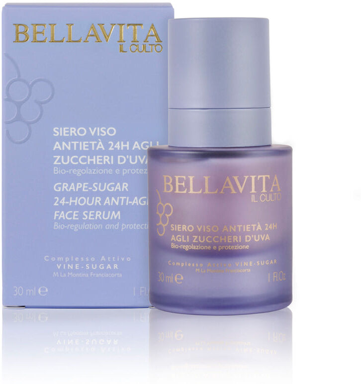 Bellavita Franciacorta Siero Viso antietà 24H agli zuccheri d'Uva.
