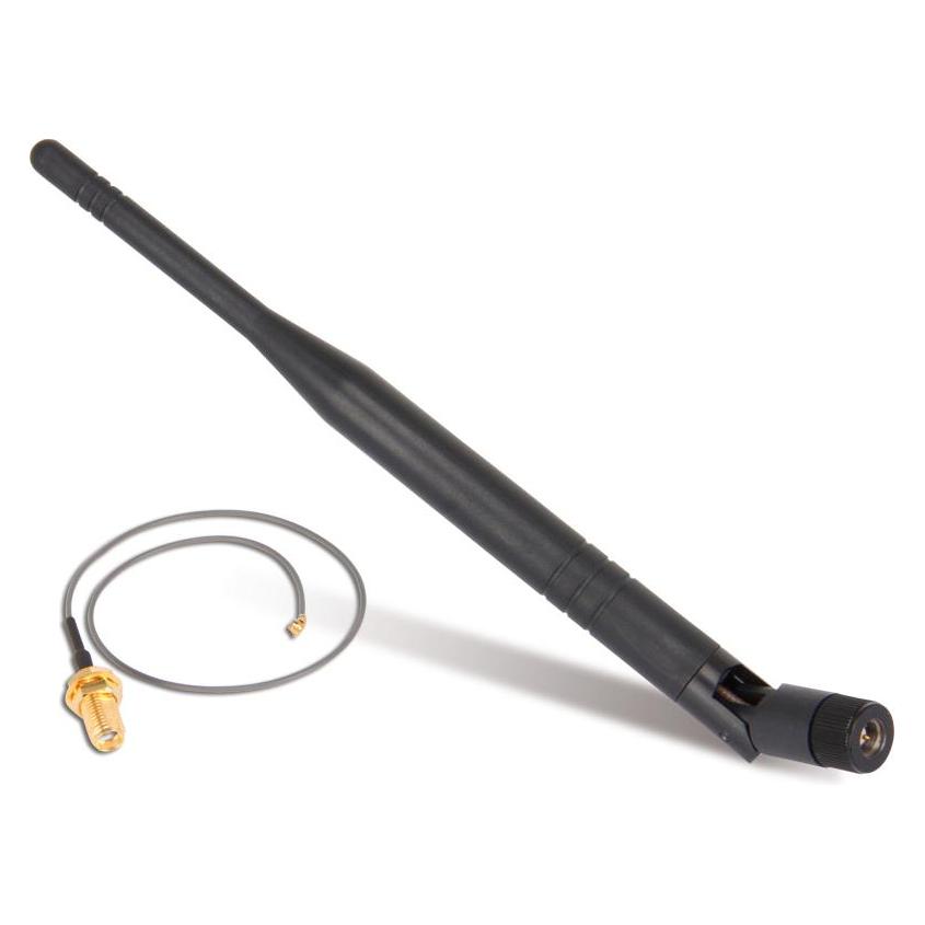 Allnet GSM-Antenne 5dbi zbh. 4G/LTE Antenne incl. U.FL- R-SMA Kabel FriendlyELEC (4G, GSM) (ALL191005)
