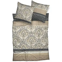 Collection Noblesse Bettwäsche Neapel 135 x 200 cm Satin Beige