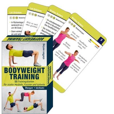 Trainingskarten Bodyweight-Training, Gebundene Ausgabe von Ronald Thomschke, Steffen Verlag, 978-3-95799-126-3