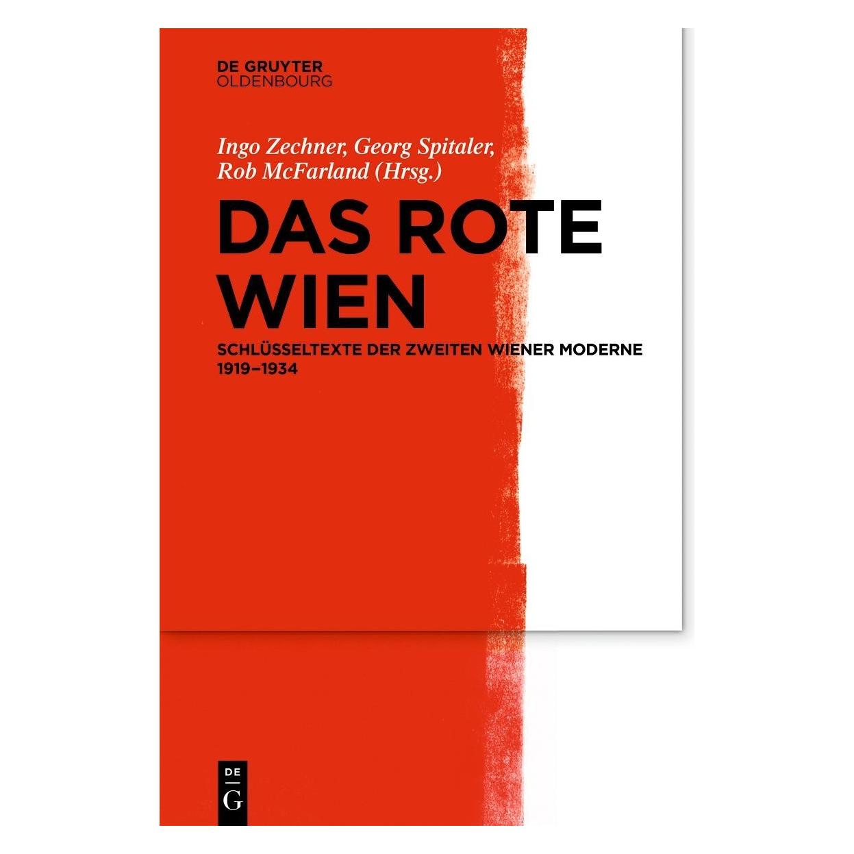 De Gruyter Das Rote Wien (Deutsch, Georg Spitaler, Ingo Zechner, Rob Mcfarland) (56849973)